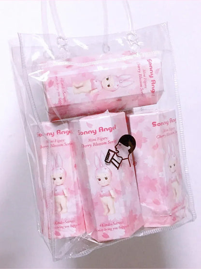 Sonny Angel Cherry Blossom Series Pink Blind Box Toys Anime Action Figure Model Original Ornament Children's Birthday Gifts