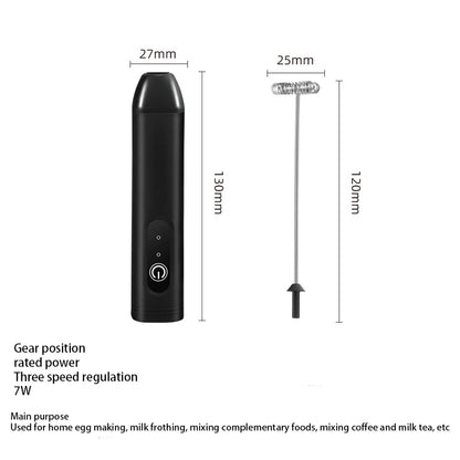 Xiaomi Electric Plastic Handle Egg Beater Egg Stirrer Milk Frother Foamer Mixer