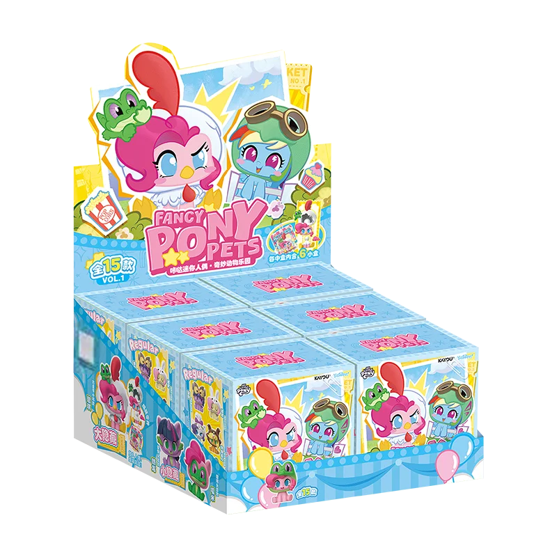 My Little Pony Click Mini Doll Series Animal Park Blind Box Kids Pendant Collectible Trendy Gift for Children Toy & Hobbies