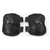 2pcs Knee black
