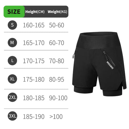 WOSAWE Bicycle Shorts Spring Summer Motocross Racing Shorts Downhill Mountain Bike short Pants Non-removable Cycling Underwear