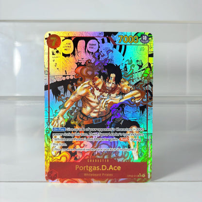 Anime One Piece OPCG CHARACTER English Version Trafalgar Law Donquixote Roainante Smoker Cavendish Kuzan Collection Proxy Cards