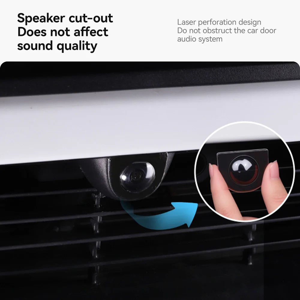 YZ Vehicle Front Camera Protection For Tesla Model Y Juniper 2025 Interesting Automotive Products Anti-Collision Car Accessories