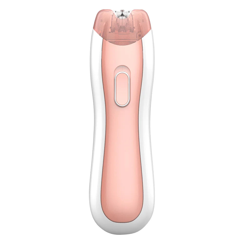 Women Painless Hair Trimmer Portable Armpit Leg Hair Removal Machine Smooth Glide Epilator for Facial Wholebody Home Use