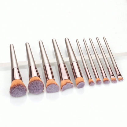 Cosmetics Brush Set 14PCS Makeup with Storage Box Eyeshadow Fluffy Foundation Concealer Blush Highlighter Tools
