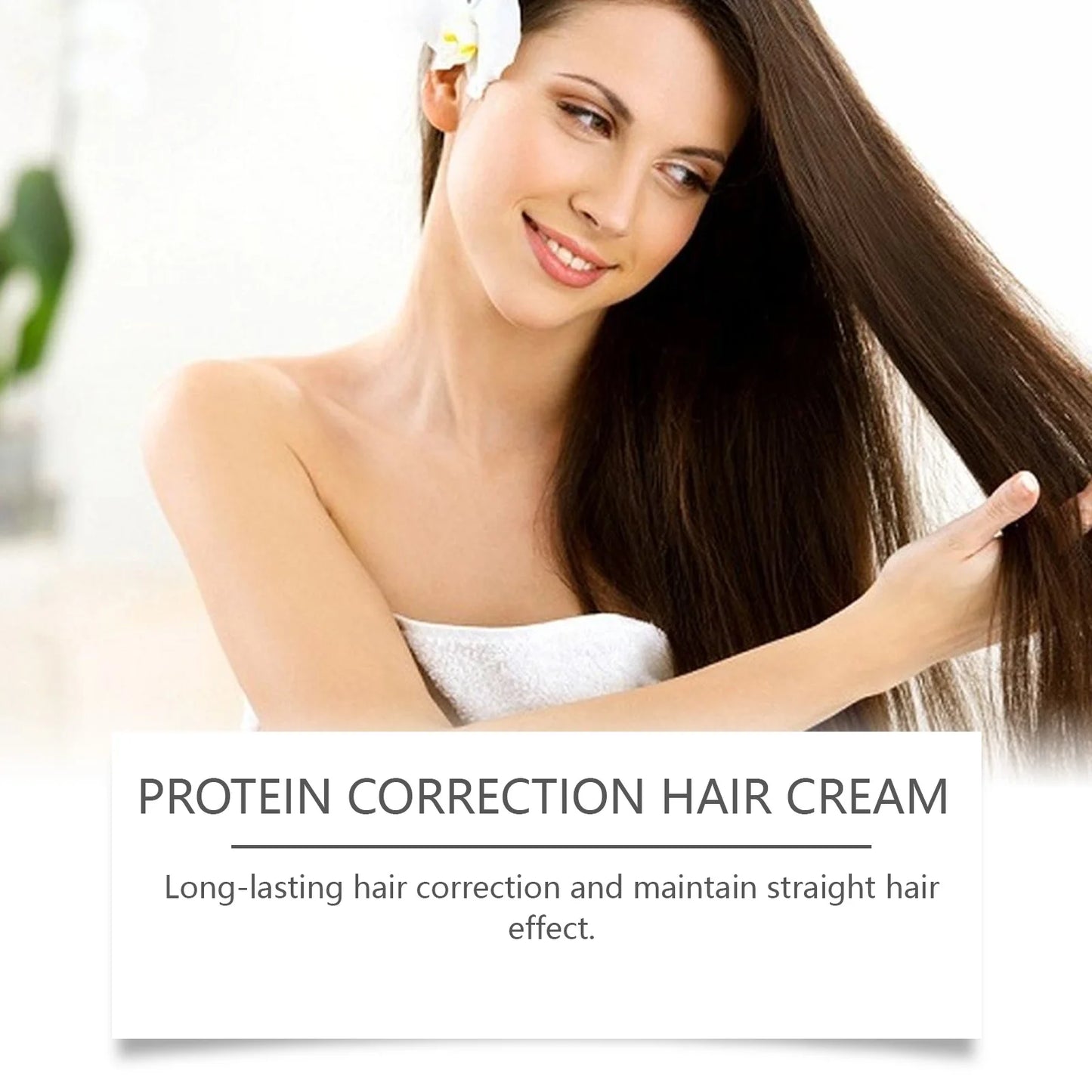 250g Keratin Straightening Hair Mask Restore Hair Soften Gloss Straightener Deep Repair Conditioner For Dry Damaged Frizzy Hair