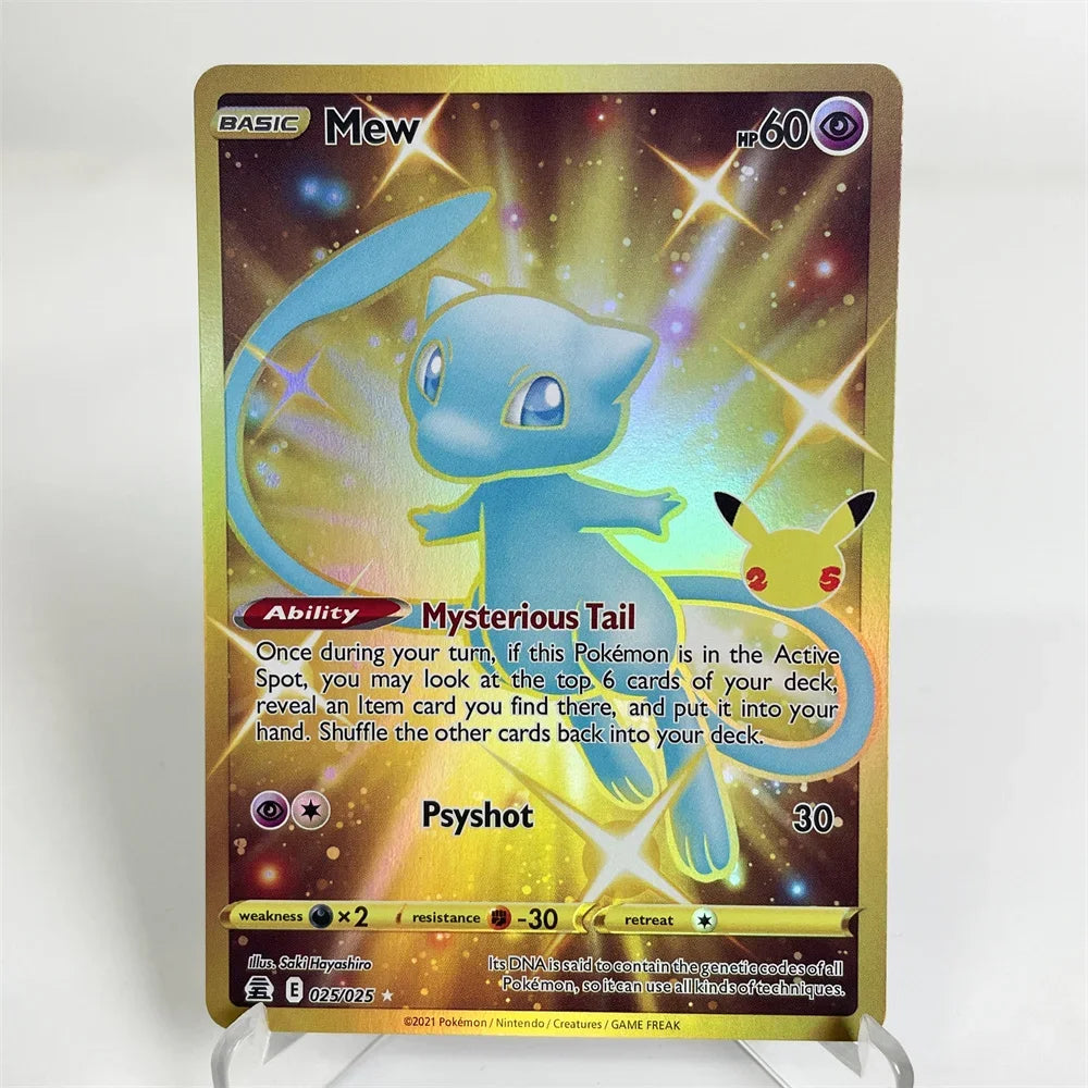 Holographic PKM Collection Cards PTCG Proxy Card Blue Core Paper Card Kids PKM Charizard/Dragonite/Umbreon