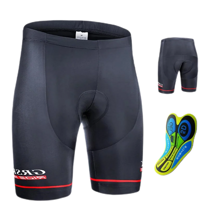 X-TIGER Men Cycling Shorts with Back Pocket 5D Gel Padded Bike Shorts for Men Mountain Road Biking Riding Half Pants Tights