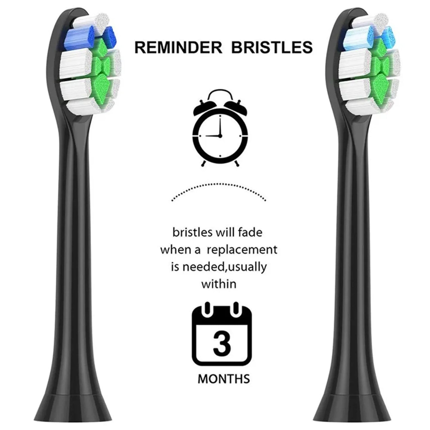 2-20 Pack Replacement Toothbrush Heads Compatible with Philips Sonicare Electric Toothbrush Heads 4100 6500 6100 7500 5300 1100