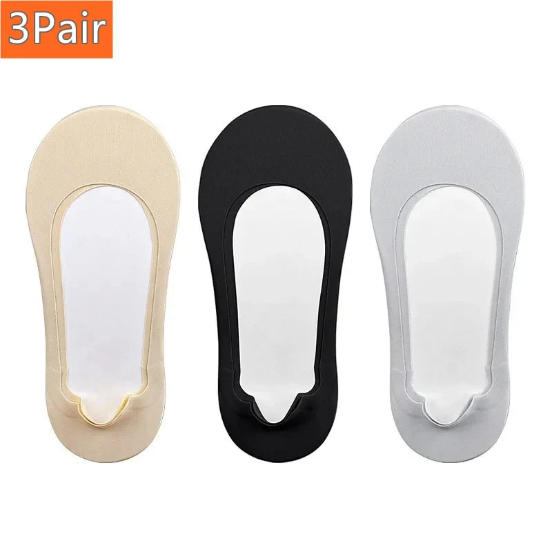 New Plantar Fasciitis Shoes Insole Women Boat Sock Socks Insoles for Feet Shock Absorbing Shoe Sole Invisible Non Slip Shoe Pads