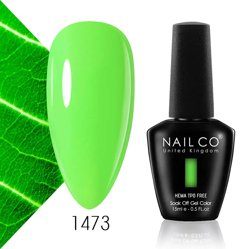NAILCO 15ml HEMA FREE TPO FREE Top Base Coat Nail Gel Polish Supplies Vernis Semi Permanent Nail Art Manicure Gel Ongle UV Nails