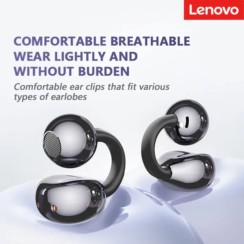 Lenovo Wireless Bluetooth 5.4 Earphones TWS Panoramic Sound Effects Ultra Long Battry Life Headphones Comfortable To Wear TA410