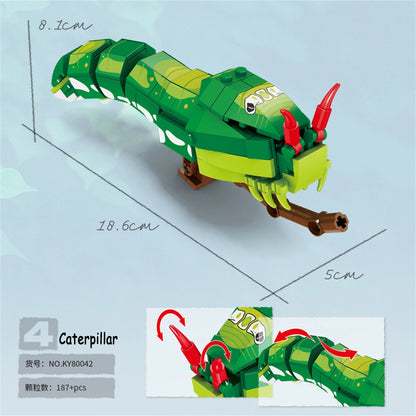 Mosquito Insects Building Blocks Toys Set - Long-Lasting Play for Kids, Great Collectible Models Orchid Mantis Redviidae & More