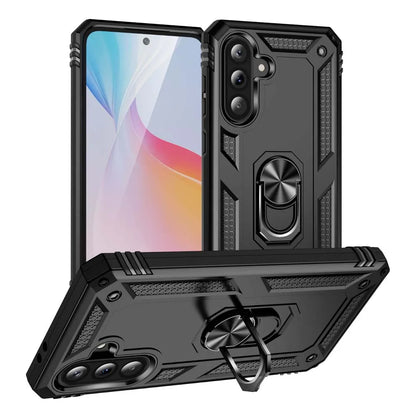 Shockproof Armor For Samsung Galaxy A56 A36 A26 5G Case Phone Case Ring Stand Bumper Silicone Phone Back Cover