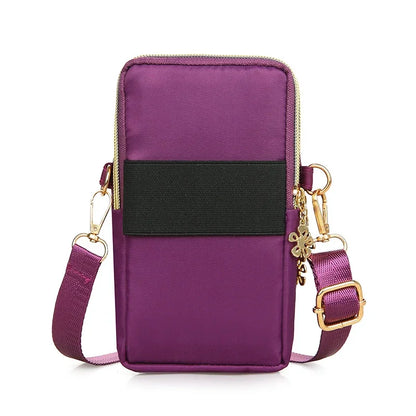 2025 New Women's Slant Mini Bag, Mobile Phone Bag, Fashion Mom Money Bag