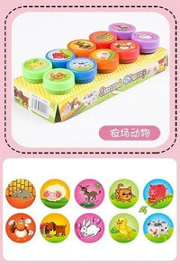 10pcs farm animals