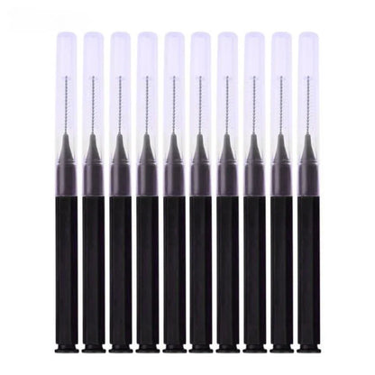 20Pcs Mini Eyebrow Brush Brow Perm Brush Disposable Brow Lifting Brushes Bendable Micro Eyelash Brush Applicators Makeup Tools
