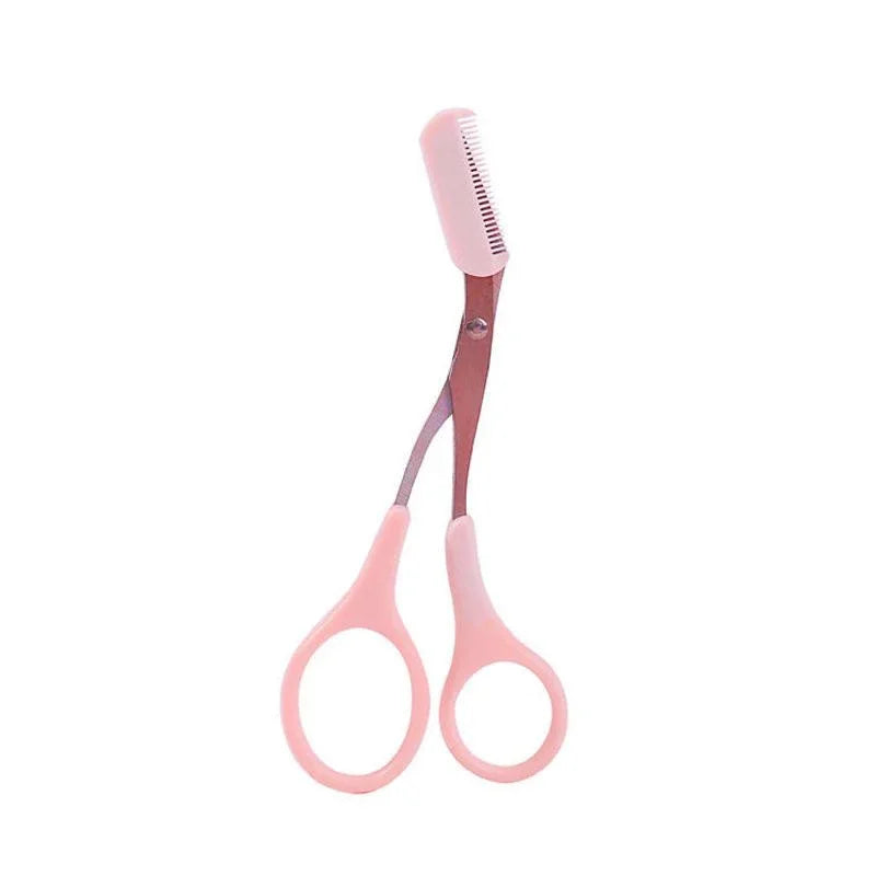 1/2/3Pcs Eyebrow Trimming Knife Eyebrow Face Razor For Women Eyebrow Scissors With Comb Brow Trimmer Scraper easy to use