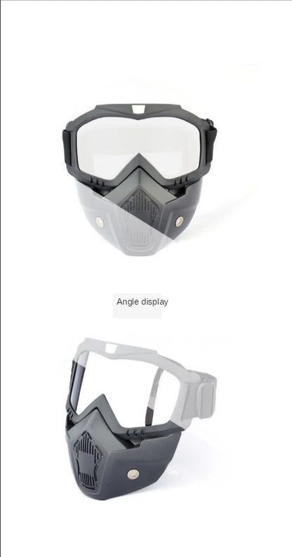 Full Face Tactical Mask Kids Gel Soft EVA Paint Ball Airsoft CS Go Toys Blaster Guns Shooting Games for party game War boys gift