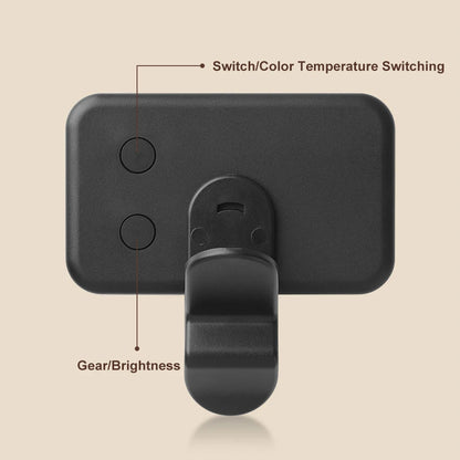 Mini Selfie Fill Light Rechargeable 3 Modes Adjustable Brightness Portable For Mobile Phone Computer LED Fill Light