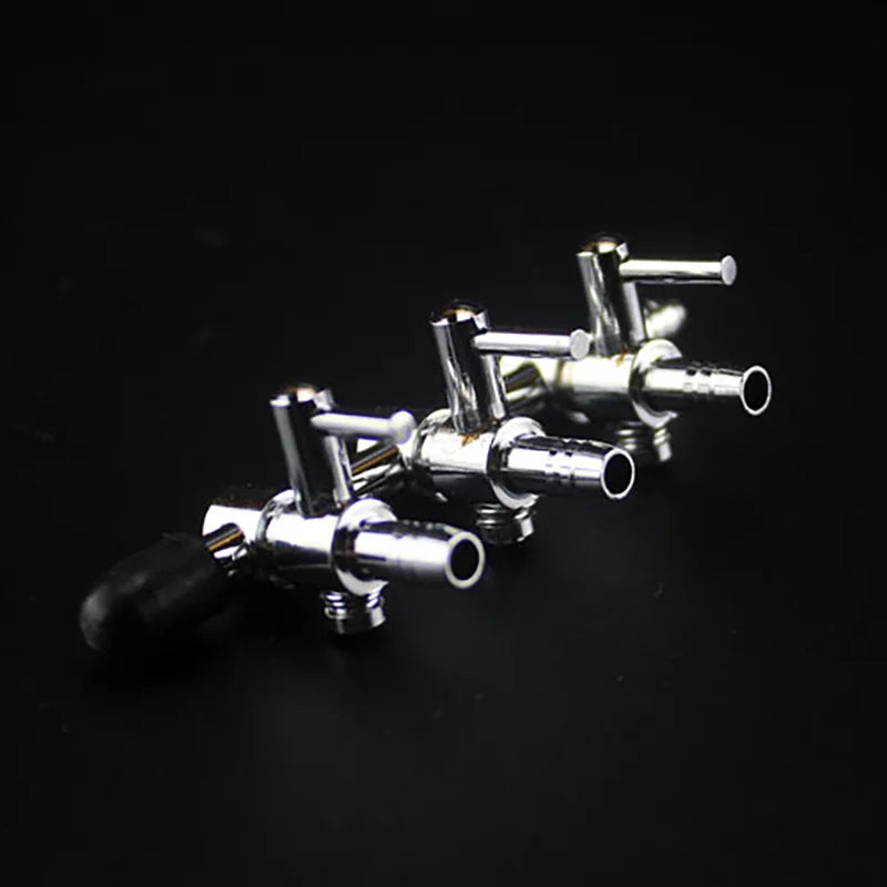 1 2 3 4 5 Way Aquarium Air Splitter Valve Fish Tank Air Pump Flow Splitter Distributor Pump Valve Tap Lever Control Switch Valve