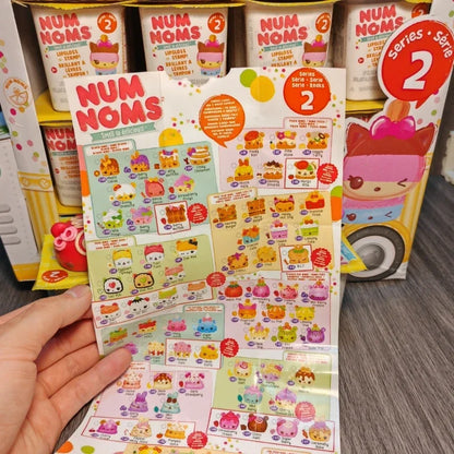 Numnoms Lipgloss Stamp Smell So Delicious Blind Box Doll Gifts Toy Model Anime Figures Collect Ornaments