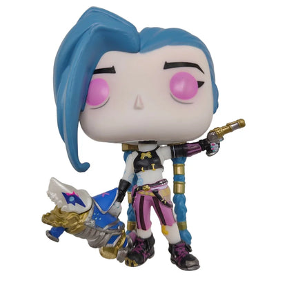 Arcane 1602 Jinx Game Peripherals Action Figure Vinyl Figurine Doll Collection Model Toys