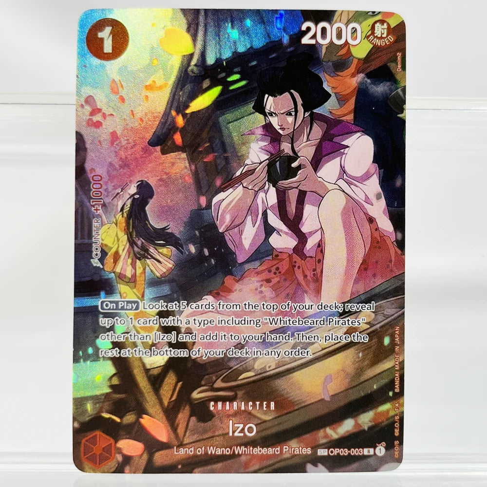 One Piece Anime OPCG Foil Card English Version Jinbe/Franky/Yamato/Jack Proxy Cards Game Anime Collection Cards Trading Card