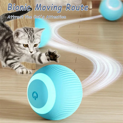 Smart Dog Toys Ball Electronic Interactive Pet Toy Moving Ball USB Automatic Moving Bouncing for Puppy Birthday Gift Cat Product
