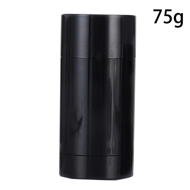 15/30/50/75g Deodorant Tube Handmade Round Twist Up Bottom Filling Empty Blush Stick Filling Stick Deodorant Container Travel