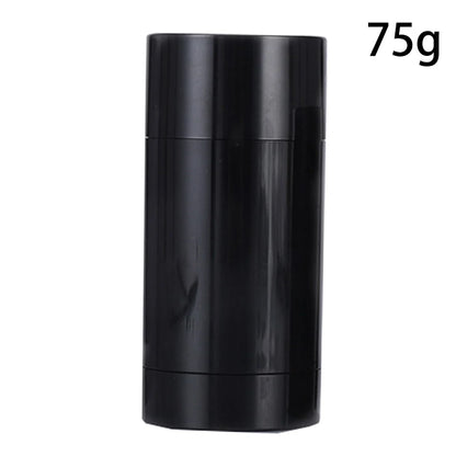 15/30/50/75g Deodorant Tube Handmade Round Twist Up Bottom Filling Empty Blush Stick Filling Stick Deodorant Container Travel
