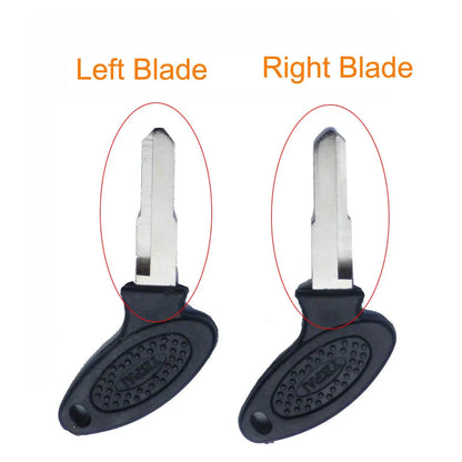 6pcs Key Blank Left Right Blade Keys for Motorcycle Scooter Moped ATV GY6 KYMCO