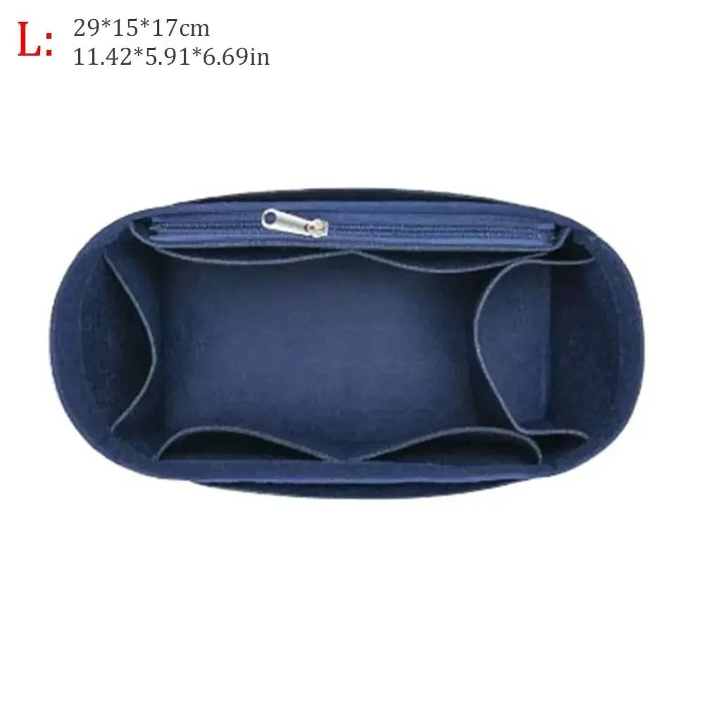 Dustproof Felt Liner for Longchamp Bag Felt Insert Liner Purse Organiser Pouch Handbag Tote Internal Organizer Bag with Pockets