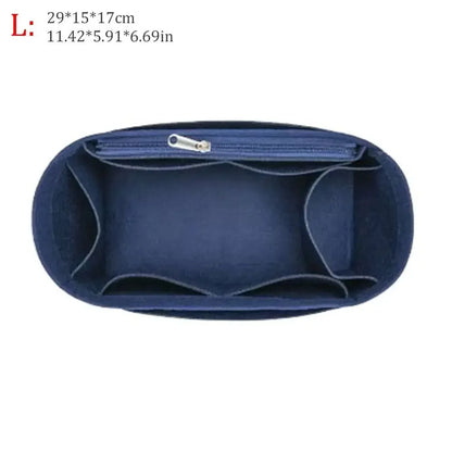 Dustproof Felt Liner for Longchamp Bag Felt Insert Liner Purse Organiser Pouch Handbag Tote Internal Organizer Bag with Pockets
