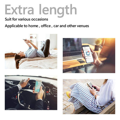 USB Type C Cable 2.4A Fast Charging Battery Charger Wire Woven Nylon Data Cable Mobile Phone Charger For Huawei Samsung USB C