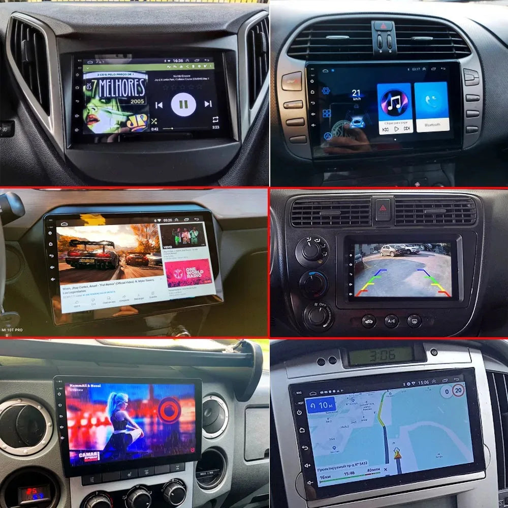 7 9 10"2 Din Car Audio Android 13 Android auto Wireless Carplay 64G Automotive Multimedia Player BT GPS Car intelligent Systems