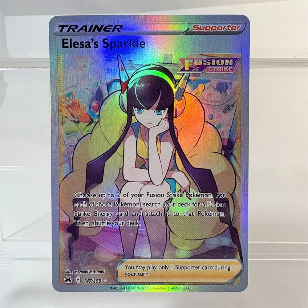 PKM High Quality Holo Proxy Cards Charizard Entei Leafeon Sylveon Sword & Shield Foil Cards PTCG PROXY The Best Gift at a Party