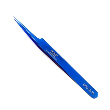 100% Vetus Original MCS Series New Style Premium Eyelashes Tweezers Ultra Fine Tip Improve for 3D 6D Lashes Extensions