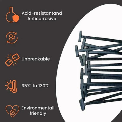 Cable tie buckle fixed through the core nail cable tie buckle mudguard fender inner lining trunk buckle
