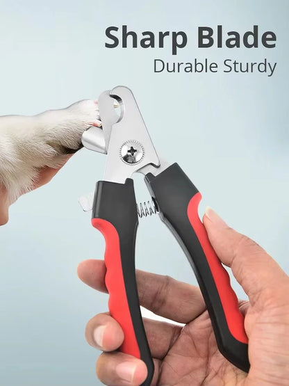Stainless Steel Pet Nail Clippers Multifunctional Dog Cat Claw Cutter Grooming Tool For All Breed Dog Cat Pet Grooming Accessori