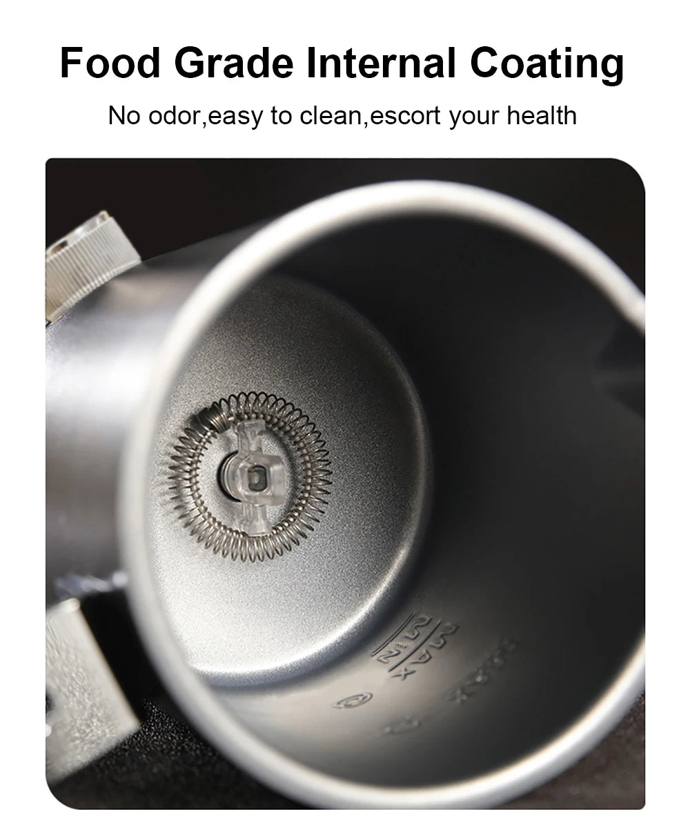 Electric Milk Frother Milk Foam Machine Automatic Milk Foamer for Cappuccino Coffee Latte 5in1 Electric Milk Frother Foam Maker