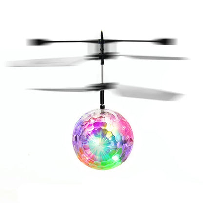 Led Light Luminous Flying Ball Toys Electric Float Flight Balls Electronic Infrared Induction Aircraft Helicopter for Kids Gift
