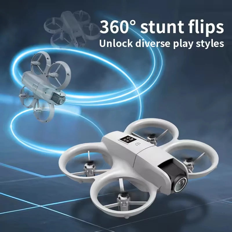 New Hot Mini Drone WIFI FPV Hover Professional 4K Camera Pocket Coloful Lights Dron Rc Plane Foldable Quadcopter RC Toys Gifts