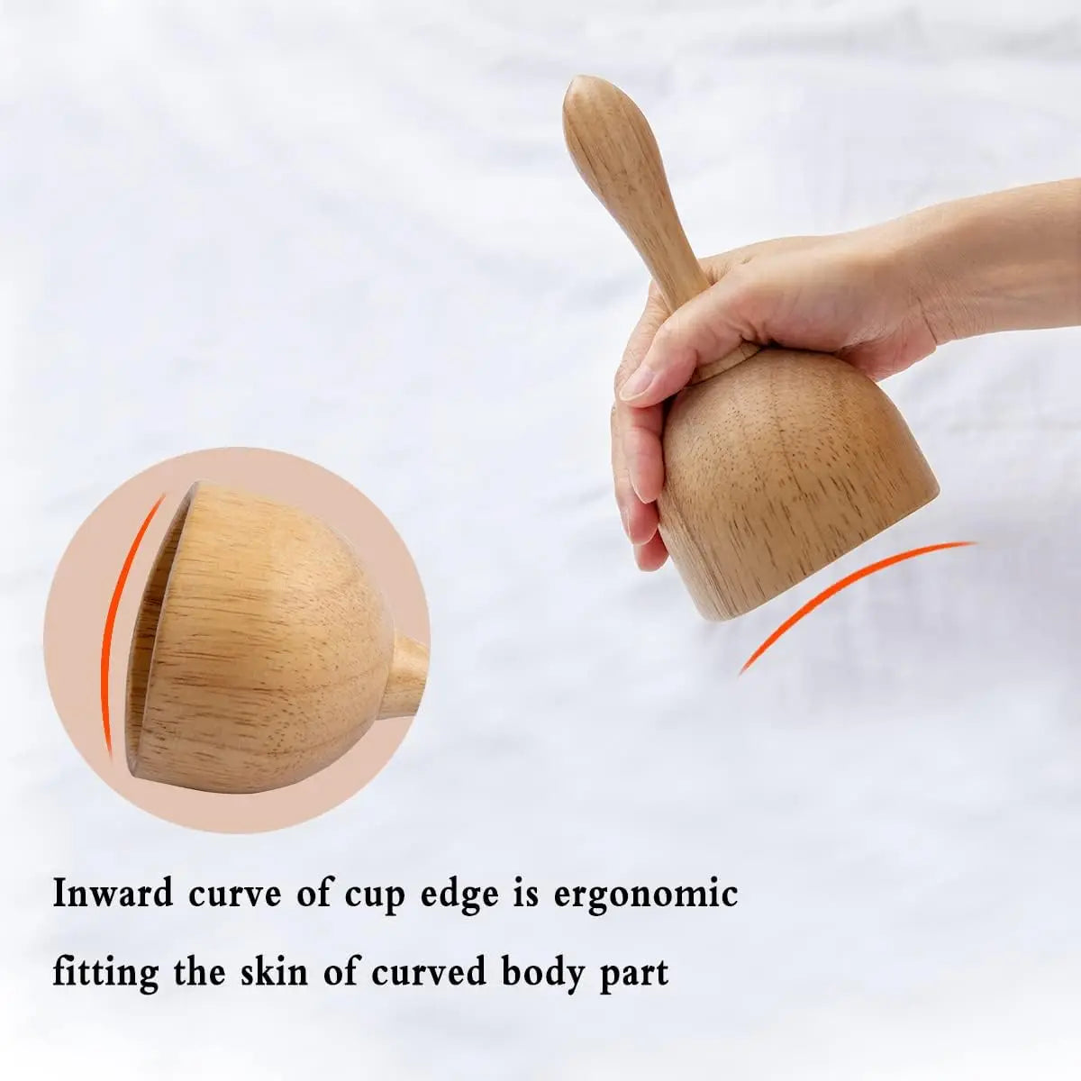 Wooden Massage Roller Tool Set, Wood Massage Kit, Manual Massage Tool for Body Massage Gua Sha Set, for Back,Legs,Neck