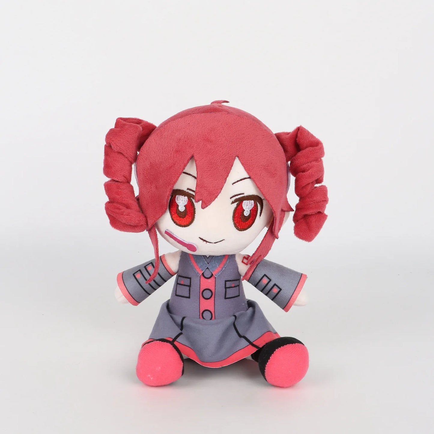 New hot  Kasane Teto Plush Toy Soft Doll Stuffed Plushies Figure Anime Cosplay Cartoon Birthday Present Christmas Gift for Fans