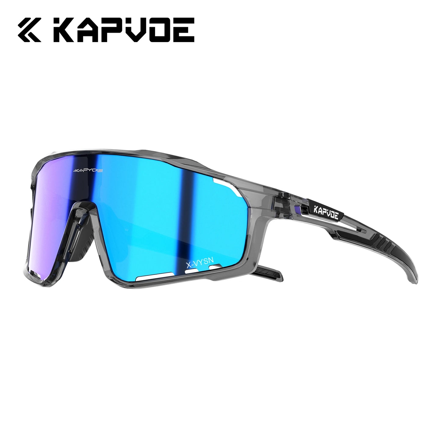 Kapvoe Cycling Glasses MTB Riding Running Sunglasses UV400 Skiing Fishing Climbing Goggles Man Woman Bike Bicycle Eyewear