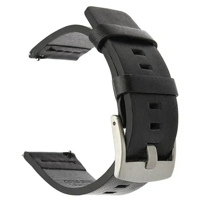 20mm 22mm Watch band Quick release Leather Strap for Samsung Galaxy Watch 3 Active2 40 44mm huawei watch gt 2 WatchBand 18 24mm