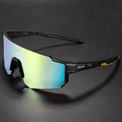 SCVCN Fashion Cycling Glasses Bike Baseball Sunglasses for Men UV400 Sports MTB Outdoor Goggles Bicycle Women Sunglasses Riding
