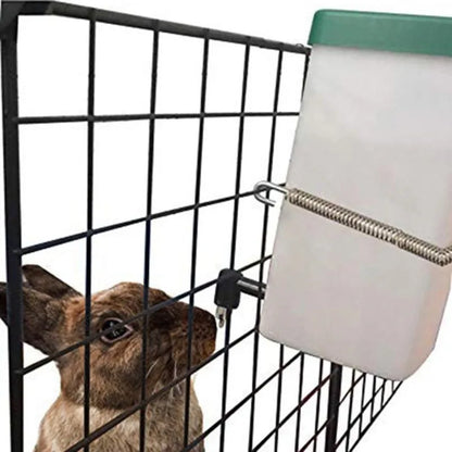 Pet Drinker Water Bottle Dispenser Feeder Hanging Pet Dog Guinea Pig Squirrel Rabbit Drinking Head Pipe Fountain Pets Supplies