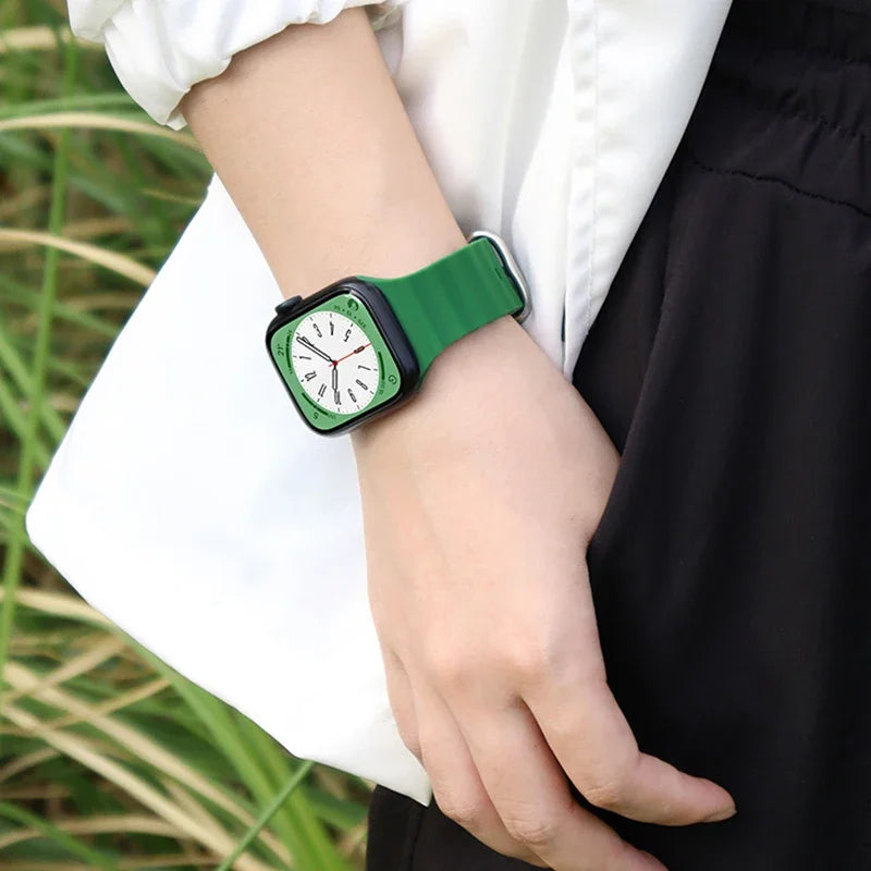 Strap For Apple watch ultra band 49mm 44mm 45mm 41mm 40mm 38mm 44 45 mm 1:1 Original Ocean belt iWatch series 9 10 8 7 se bands